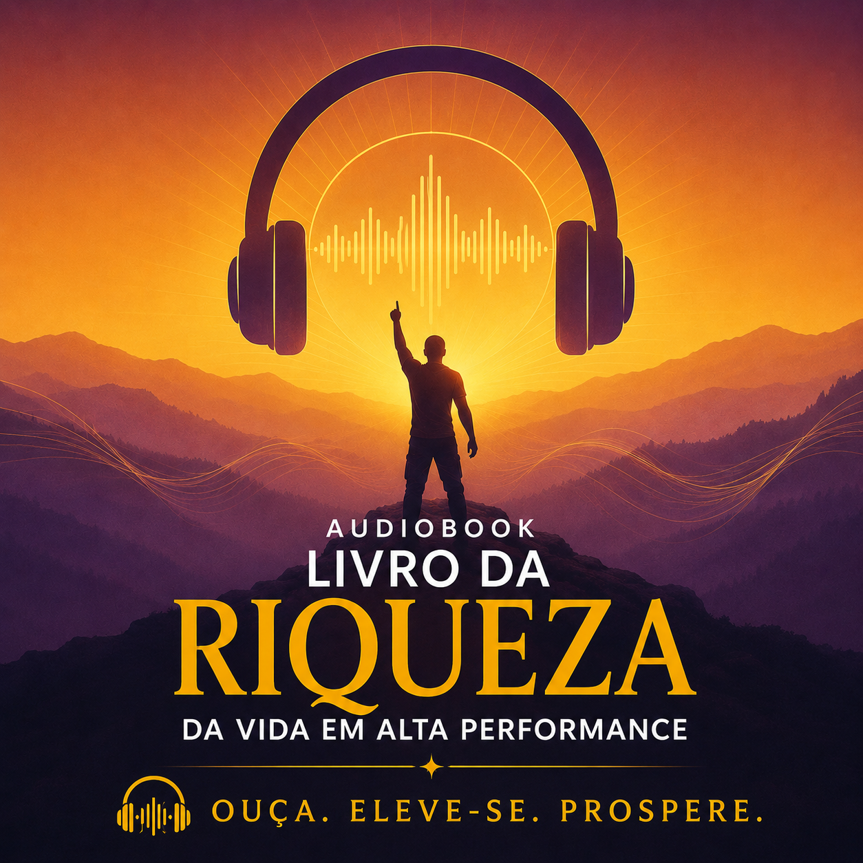 Capa do Audiobook Livro da Riqueza da Vida em Alta Performance